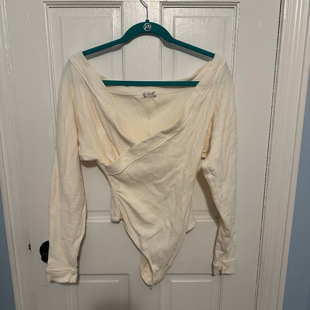 Intimately Free People Off the shoulder bodysuit